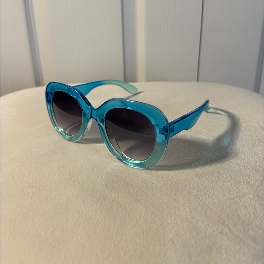 Blue sunglasses
